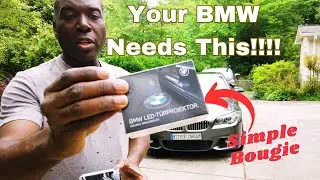 You NEED this Simple BMW Mod - LED Door Projector Lights - F10 535i M Sport