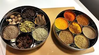 Masala Dabba - Indian Desi Spice Box