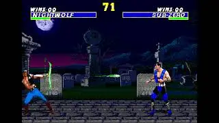 Mortal Kombat 3 (Sega Genesis) Graveyard Theme [official, from proto dump]