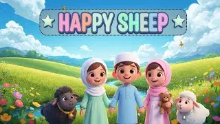 Happy Sheep 🐑 | Cute Islamic Cartoon for Kids | Deen Child