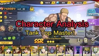 Tank Top Master: Анализ персонажа SSR | One Punch Man: The Strongest