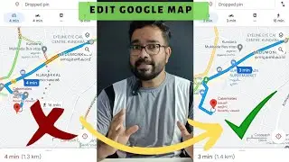 Добавить дороги на карту Google || Редактировать карту Google