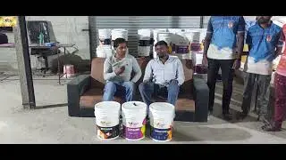 Paint manufacturing process feedback video new paint plant setup #subscribe ##Machinery #chemicals 