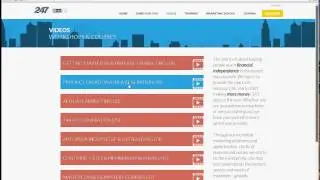 MoneyMarket247.com Member's Area Quick Glance