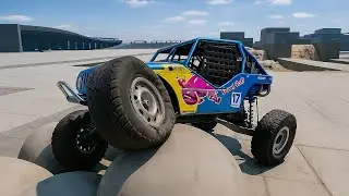 Satisfying Car Suspension Test #1 BeamNG.drive