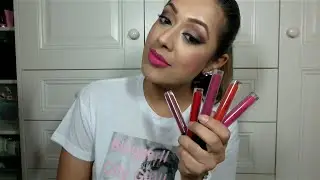 Stila Stay All Day Liquid Lipsticks review & lip swatches