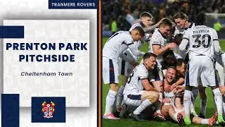 Prenton Park Pitchside | Cheltenham Town