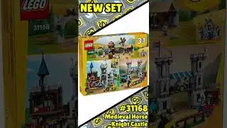 NEW LEGO SET | Medieval Horse Knight Castle 31168 | #lego #knight #news #new