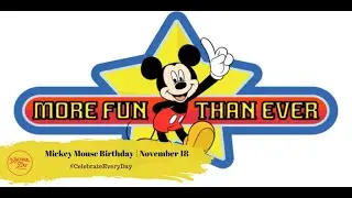 Mickey Mouse Birthday | November 18