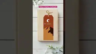 5-Minute DIY Bookmarks! 📖 Easy & Aesthetic Paper Craft Ideas #howto #bookmarkmaking #booklovers