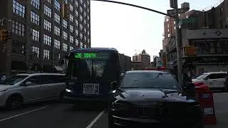 NYCT Regional Bus: New Flyer Xcelsior XD40 7577 M20 Bus@West Houston/Varick Streets
