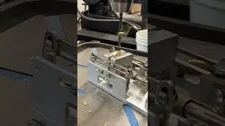 Drilling some brass to make some pens! #penmaker #pens #madeintheusa
