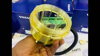 VOLVO 11110737 FUEL WATER SEPARATOR FILTER BOWL,VOR11110737 ТОПЛИВНЫЙ ВОДООТДЕЛИТЕЛЬ,ЧАШКА ФИЛЬТРА