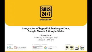 Integration of hyperlink in Google Docs, Google Sheets, Google Slides #tutorial