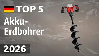 TOP&mdash;5. Beste Akku-Erdbohrer. Test & Vergleich 2026