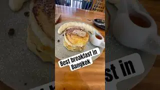 Best breakfast in Bangkok #iwanegoesnature #bangkok #goodeats #thailand