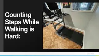 Counting Steps While Walking is Hard: LifeSpan TR1200-DT5 Treadmill Desk and Garmin Vivoki Review