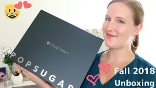 POPSUGAR Must Have Fall 2018 Unboxing