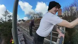 Chimney removal and roof repairs in Templeton Pembrokeshire