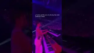 Musician view on stage #piano #livemusic #live #concert #karolg #musician #피아노 #공연 #dream #music