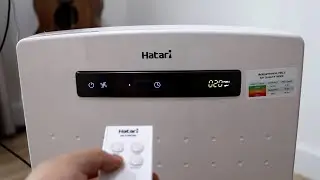 รีวิวเครื่องฟอกอากาศ Hatari รุ่น AP12R1 พร้อมระบบ PM2.5 ใช้งานง่าย