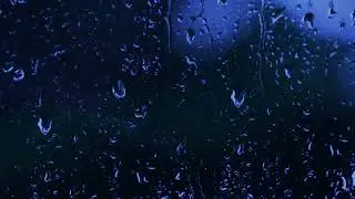 Drifting to Sleep with Rain Sound On WindowㅣHeavy Rain for Sleep, Study and Relaxation, Meditation