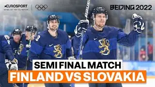 Finland Beat Slovakia In Cagey Ice Hockey Semi-Final | 2022 Winter Olympics