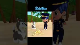 Monsters At The Beach 🚨 | Monster Police | Halloween Kids Songs & Nursery Rhymes #Shorts