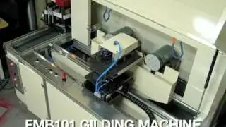FMB101 Gilding Machine Demonstration