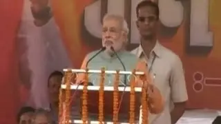 Modi plays terrorism card at Gaya rally in Bihar