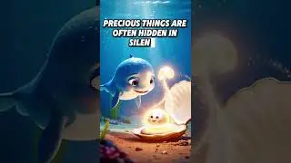 The Power of Silence | Oyster & Whale AI Story 🐋✨ #aianimation #cartoon #shorts