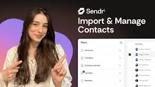How to Import & Manage Contacts in Sendr (CSV, LinkedIn, Lead Finder)