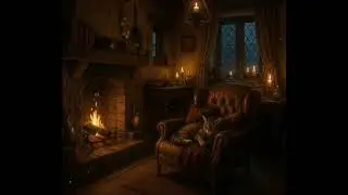 Purr & Potion 30-Minute Cozy Session 🐾🔥 | Relaxing Cat Comfort