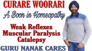 CURARE WOORARI | A Boon in Homeopathy | Gain the lost Muscle Strength | Safe for the Aged