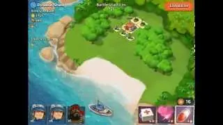 Boom Beach Level Walkthrough - Double Shell
