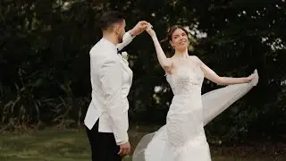 Anna & Elias&rsquo;s Elegant Wedding at Trunkwell House | Garden Ceremony, Fireworks & First Dance Magic!