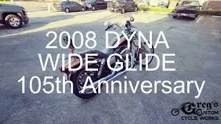 2008 Dyna Wide Glide 105th Anniversary - For sale