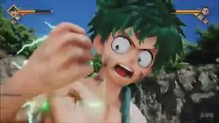 Jump Force - Izuku Midoriya Gameplay (PS4 HD) [1080p60FPS]