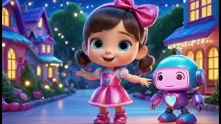 Rosie Robot Dances Fast3 | Robot Dance Rhyme for Kids | Fun Tech Song for Toddlers