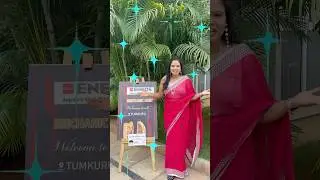 Anchor Monika hosting a Corporate event in Tumkuru 🎙️&hearts;️✨ #anchormonika #anchoring #hosting #emcee g