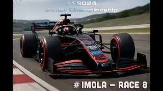 JÓVENES PILOTOS AL LÍMITE en Imola | Carrera completa F1 24