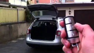 VW Passat B6 auto trunk release opener closer fob / Heckklappe Kofferraum automatisch &ouml;ffnen FFB