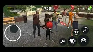 Goat Simulator Gameplay | Evil Goat Magic Power. Can Make Everything Fly !!