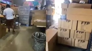 Zac FTP Shows Inside FTP Warehouse