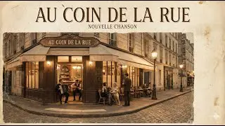 Au Coin de la Rue (Cover 2) - Paris Street Ambience ☕🇫🇷