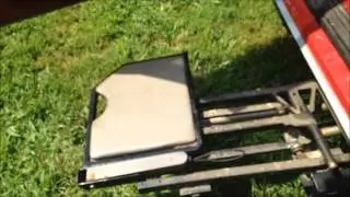 Under Vehicle Lift Seat