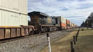 Railfanning Folkston winter watch 2019 12/7/19 Ft. hornshows
