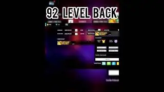 92 level id back 🔥#freefireshorts #freefire #vairal #gaming #viral #freefiremax #shorts #short #yt
