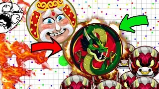 BAITING EVERYTHING?! BEST AGARIO UNCUT MOMENTS (Agar.io)