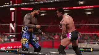 WWE 2K25 jey uso vs cm punk